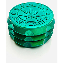 Гриндер для измельчения табака Changfeng D&K CANNABIS DK-5083-4 Green (16493)