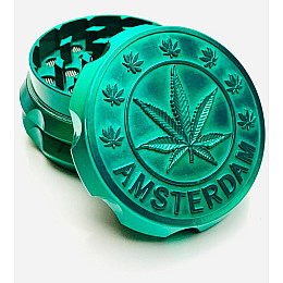 Гріндер для подрібнення тютюну Changfeng D&K CANNABIS DK-5083-4 Green (16493)