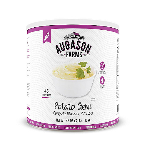 Картофельне пюре сублимоване Augason Farms 45 порцій (101088)