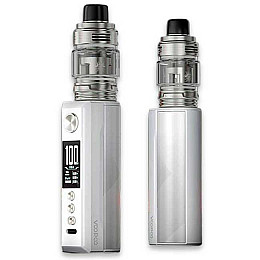 Електронна сигарета Voopoo DRAG M100S 100W з Uforce-L Tank 5.5 мл Kit Peal White (16633-hbr)