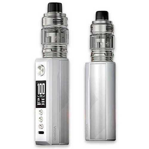 Электронная сигарета Voopoo DRAG M100S 100W with Uforce-L Tank 5.5 мл Kit Peal White (16633-hbr)