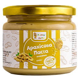 Арахісова паста Funny Nuts Класична 330 г (1314617482)