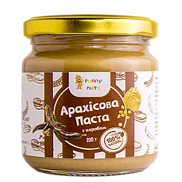 Арахісова паста Funny Nuts з керобом 200 г (1487922009)