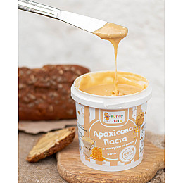Арахисовая паста Funny Nuts с кунжутом и медом 500 г (1696420219)