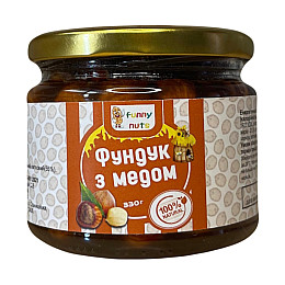Фундук з медом Funny Nuts 330 г (1899756518)