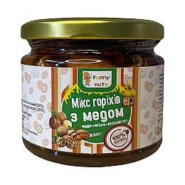 Мікс горіхів з медом Funny Nuts 330 г (1899796834)