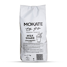 Молочний коктейль Mokate зі смаком полуниці 1 кг