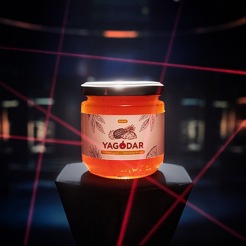 Джемы с низким содержанием сахара YAGODAR Ананас 4 шт (2176035344)