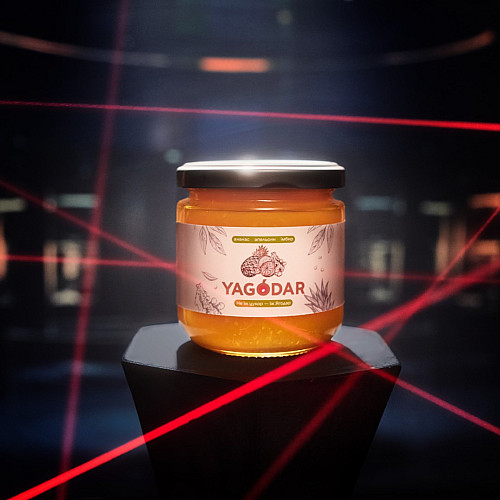 Джемы без сахара YAGODAR Ананас Апельсин Имбирь 4 шт (2183978432)
