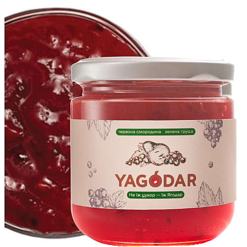 Набор джемов YAGODAR Ассорти вкусов 4 шт (2190332274)