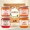 Набор джемов YAGODAR Ассорти вкусов 4 шт (2196091433)