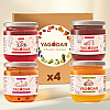 Набор джемов YAGODAR Ассорти вкусов 4 шт (2196112165)