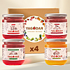 Набор джемов YAGODAR Ассорти вкусов 4 шт (2196136848)