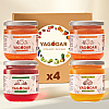 Набор джемов YAGODAR Ассорти вкусов 4 шт (2214392021)
