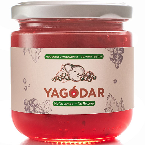 Набор джемов YAGODAR Ассорти вкусов 4 шт (2214392021)