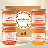 Набор джемов YAGODAR Тропические фрукты 4 шт (2214392022)