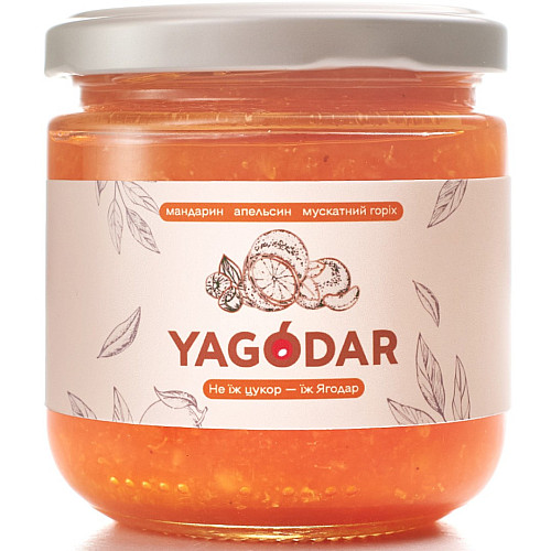 Набор джемов YAGODAR Тропические фрукты 4 шт (2214392022)