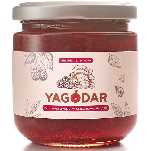 Набор джемов YAGODAR Украинские фрукты 4 шт (2214392023)