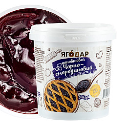 Наполнитель для кондитерских изделий YAGODAR Черная смородина 500 г (2248386888)