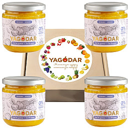 Джемы без сахара YAGODAR Ананас с кокосом 4 шт (2344975542)