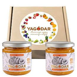 Джемы без сахара YAGODAR Абрикос с апельсином 2 шт (2345343670)