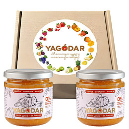 Джемы без сахара YAGODAR Тыквенные с апельсином и корицей 2 шт (2345343671)