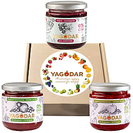 Джемы без сахара YAGODAR Смородина 3 шт (2346928000)