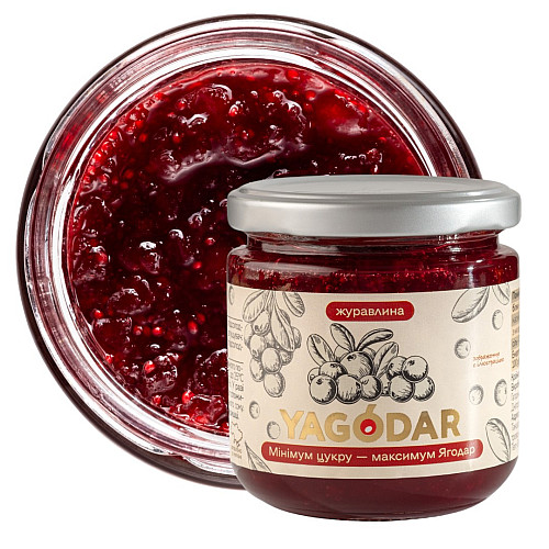 Джемы YAGODAR Ассорти вкусов 5 шт (2346928002)