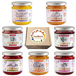 Джемы без сахара YAGODAR 7 шт (2346928003)