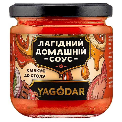 Томатный соус Универсальный YAGODAR Лагідний 200 г (2386147571)