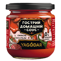 Натуральные соусы без сахара YAGODAR 5 шт (2386738218)