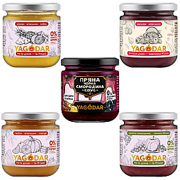 Джемы и соусы с пряностями YAGODAR 5 шт (2443956428)