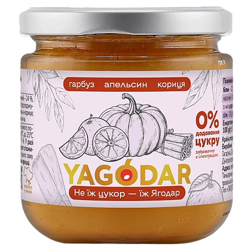Джемы и соусы с пряностями YAGODAR 5 шт (2443956428)