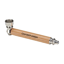 Трубка для куріння Champ High Metal-Wooden Pipe 12 см (40506190)
