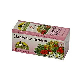 Трав'яний чай Карпатський чай Лечниця Здоров'я печінки 25x0.8 г 4820024210973