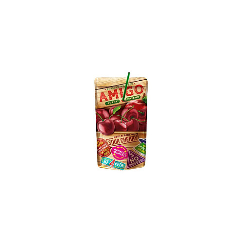 Напиток AmiGo Яблочно-вишневий 200 мл 5319990227096