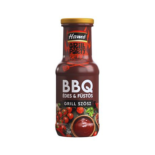 Соус BBQ для стейков сладкий Hame Grill Party 230 мл 8593837270637