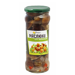 Маслята маринованные Домашні продукти 530 г 4820186121506