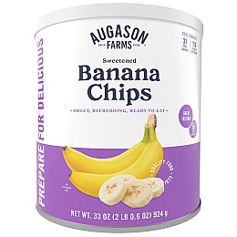 Сублимированные бананы Augason Farms 22 порции (101121)