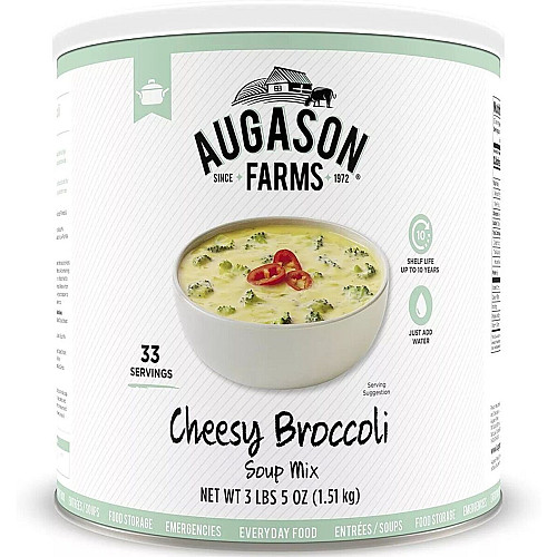 Сирний суп з броколі сублімований Augason Farms 32 порції (101100)
