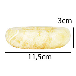Пепельница настольная No Brand 115x115x30 мм Песочный (27830)
