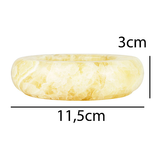 Пепельниця настільна No Brand 115x115x30 мм Пісочний (27830)