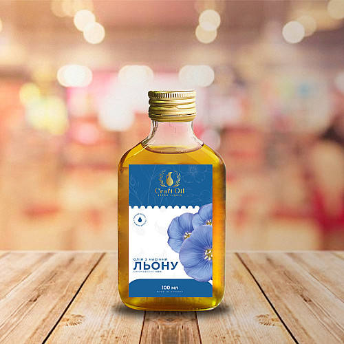 Масло льняное Craft Oil 100 мл (1692424541)