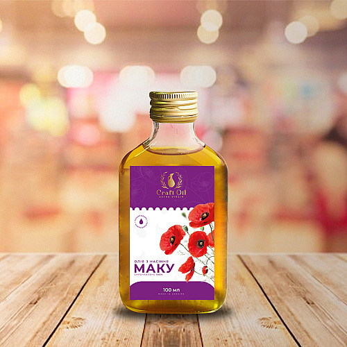 Масло маковое Craft Oil 100 мл (1693272173)
