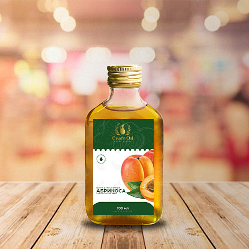 Масло косточек абрикоса Craft Oil 100 мл (1693346123)