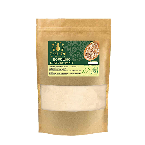 Мука белого кунжута Craft Oil 250 г (2471338690)