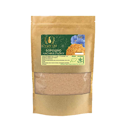 Мука семян льна Craft Oil 250 г (2471345836)