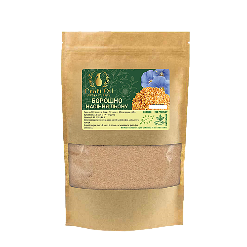 Мука семян льна Craft Oil 1 кг (2471348466)