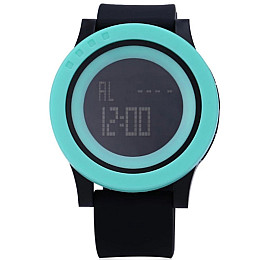 Часы Skmei DG1193 BK- Light Green BOX (DG1193BOXBKLG)