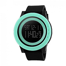 Часы Skmei DG1142 BK- Light Green BOX (DG1142BOXBKLG)